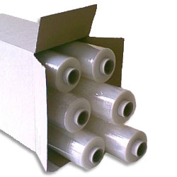Hand Pallet Wrap Film 400mm x 250mtrs 17 micron Cast Standard Core - Pack 6 Rolls